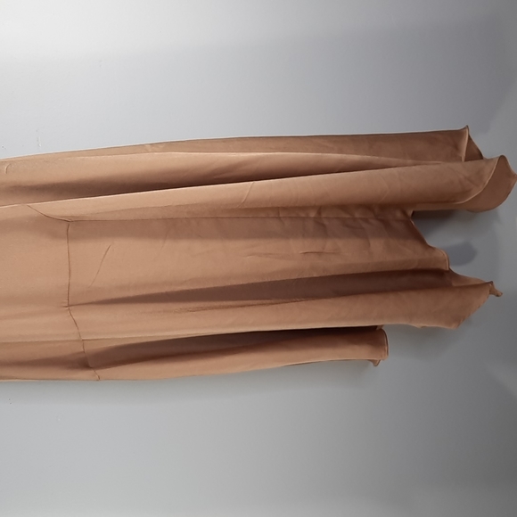 NWT VINCE CAMUTO camel maxi dress SZ 0 - Picture 3 of 13